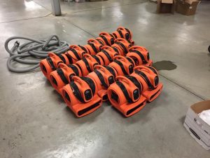 911 Restoration Water Damage Equipment